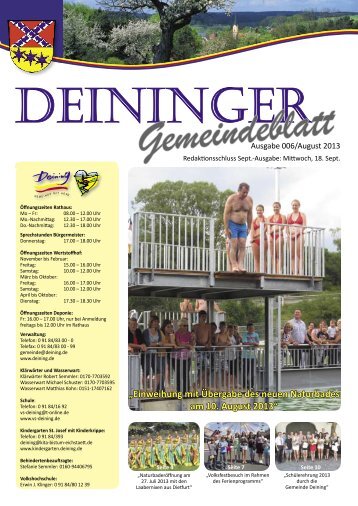 Gemeinde - Deining