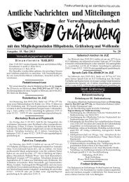 Ausgabe 20 15.05.2013 - Gräfenberg