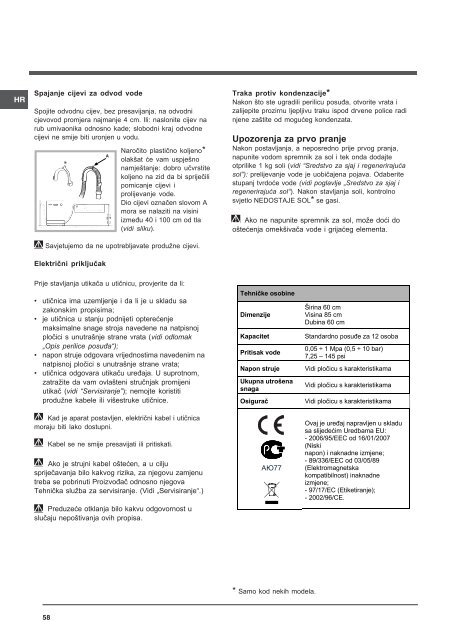 Instrukcja obs³ugi - Indesit