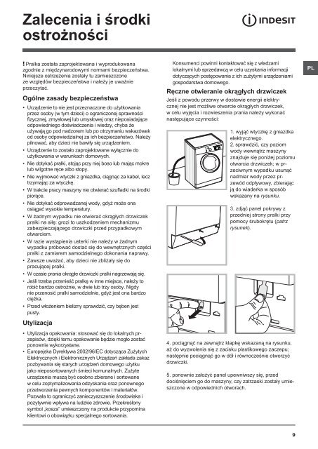 Instrukcja obsługi - Indesit