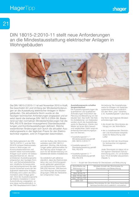 Neue Fassung Der Leerrohrnorm Din 18015-1 – YKAJUO