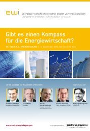 Tagungsprogramm 2013 - Energiewirtschaftliches Institut an der ...