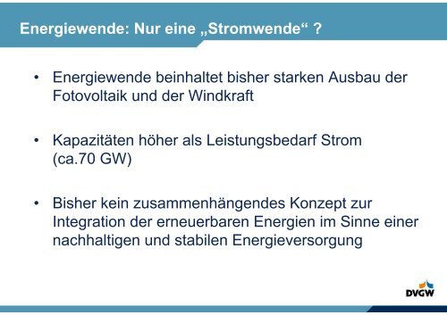 Wasserstoff als zukünftiger Energieträger - DGMK