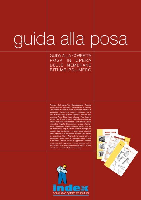 GUIDA ALLA CORRETTA POSA IN OPERA DELLE ... - Index S.p.A.