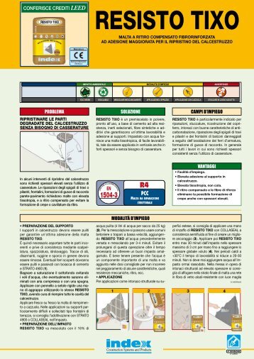 RESISTO TIXO - Index S.p.A.