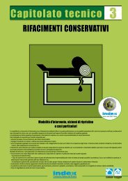 RIFACIMENTI CONSERVATIVI - Index S.p.A.