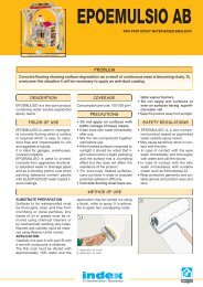 data sheet - Index S.p.A.