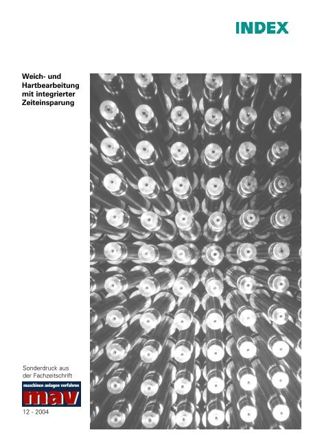 und Hartbearbeitung mit integrierter Zeiteinsparung - INDEX-Werke ...