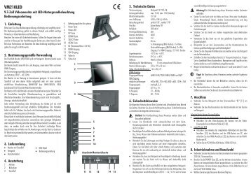 VM 210 LED - Indexa