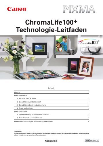 ChromaLife100+ Technologie-Leitfaden