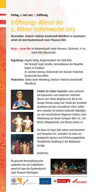 Indienwoche 2013 1 - Indien - UniversitÃ¤t zu KÃ¶ln