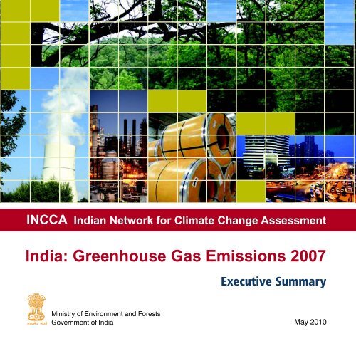India: Greenhouse Gas Emissions 2007 - Ministry of Environment ...