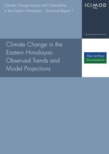 Climate Change in the Eastern Himalayas - Himalayan Document ...