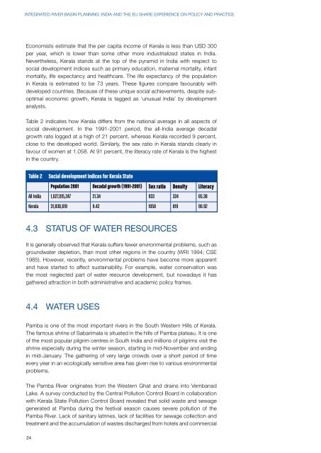 Integrated River Basin Planning – Replicable ... - India Water Portal