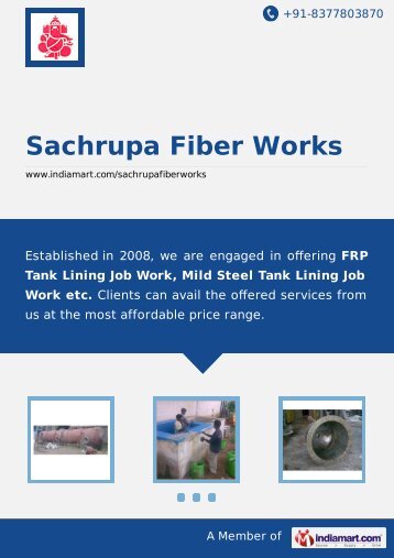 Sachrupa Fiber Works, Pune - Service Provider of FRP ... - IndiaMART