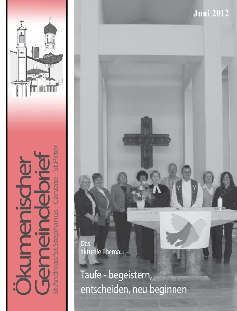 Taufe - begeistern, entscheiden, neu beginnen - Cantate-Kirche