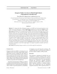 Kangaroo Mother Care for Low Birth Weight Infants: A ... - medIND