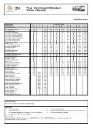 Linie 234 - OVPS