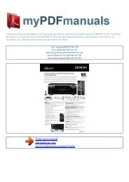 User manual SAGEM TIGR 350R - MY PDF MANUALS
