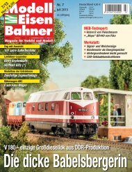 Blick in diese Ausgabe - Verlagsgruppe Bahn