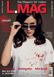 Das Magazin für Lesben - L-Mag