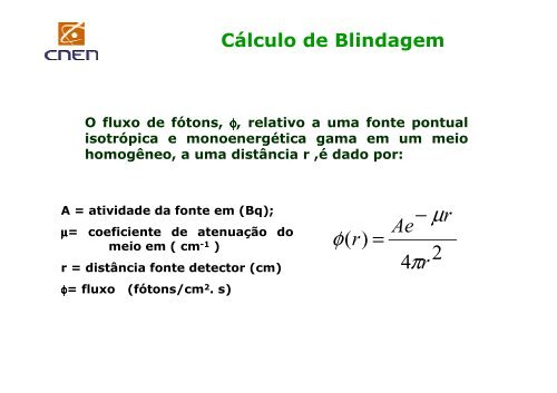 CÃLCULO DE BLINDAGEM - ILEA