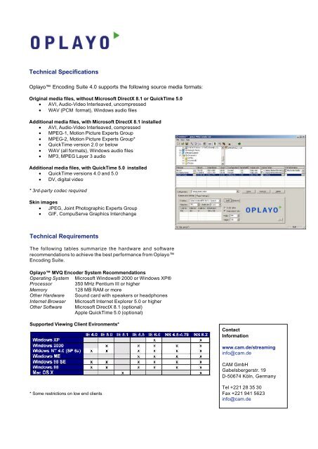 MVQ Encoder 4 - CAM Computer Aided Magic Gmbh