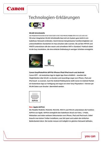 Technologien-Erklärungen - Canon