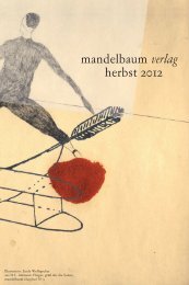 mandelbaum verlag herbst 2012 - indiebook