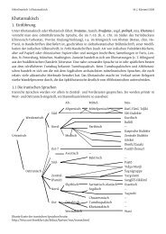 Khotansakisch - Indogermanistik