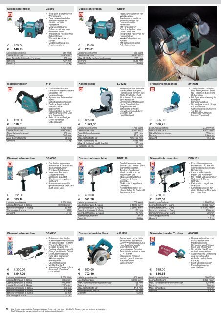 Makita Katalog 2013/14