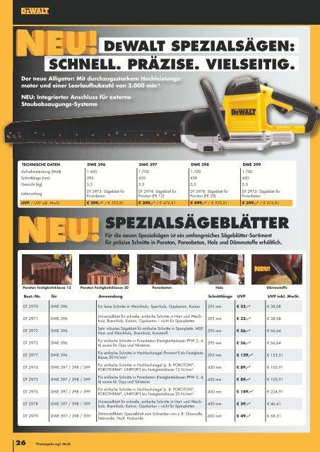 DeWalt Katalog 2013/2014