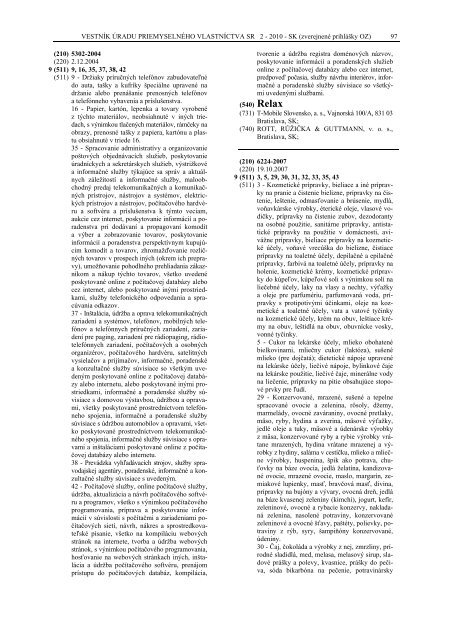 PDF (6,0 MB) - Ãrad priemyselnÃ©ho vlastnÃ­ctva SR