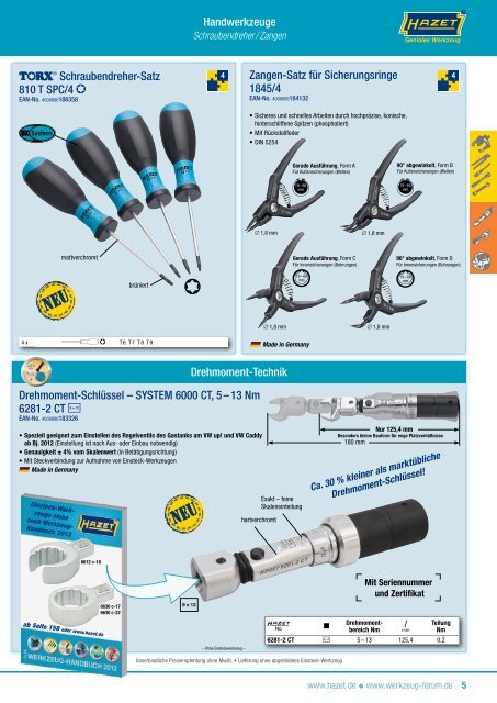 Hazet Katalog 2013/2014