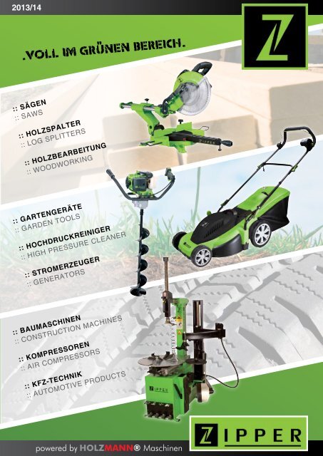 powered by HOLZMANN® Maschinen Katalog 2013/14