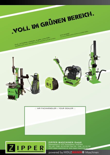 powered by HOLZMANN® Maschinen Katalog 2013/14