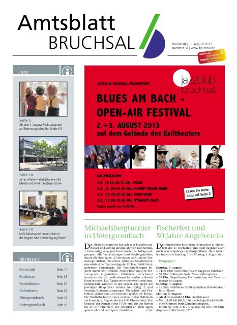 Amtsblatt KW 31/2013 - Bruchsal