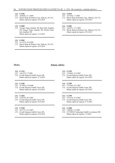 PDF (2,8 MB) - Ãrad priemyselnÃ©ho vlastnÃ­ctva SR