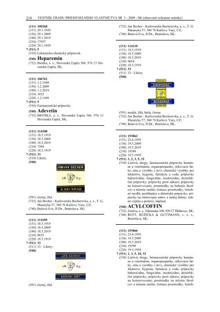 PDF (1,5 MB) - Ãrad priemyselnÃ©ho vlastnÃ­ctva SR