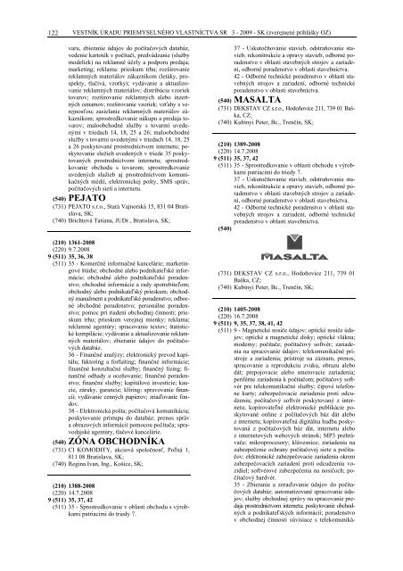 PDF (1,5 MB) - Ãrad priemyselnÃ©ho vlastnÃ­ctva SR