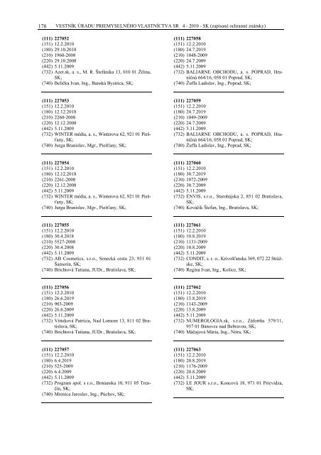 PDF (2,0 MB) - Ãrad priemyselnÃ©ho vlastnÃ­ctva SR