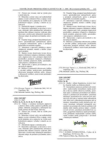 PDF (4,3 MB) - Ãrad priemyselnÃ©ho vlastnÃ­ctva SR