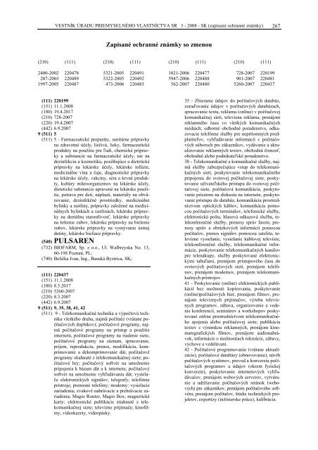 PDF (4,3 MB) - Ãrad priemyselnÃ©ho vlastnÃ­ctva SR