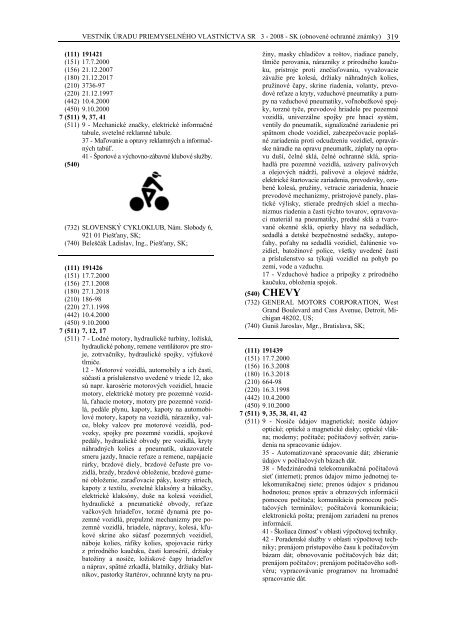 PDF (4,3 MB) - Ãrad priemyselnÃ©ho vlastnÃ­ctva SR