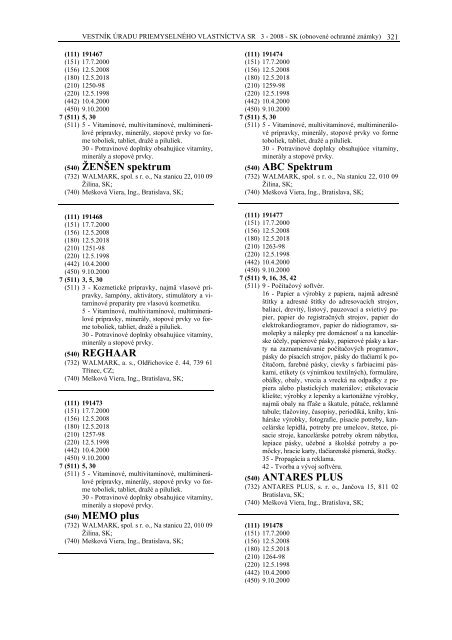 PDF (4,3 MB) - Ãrad priemyselnÃ©ho vlastnÃ­ctva SR