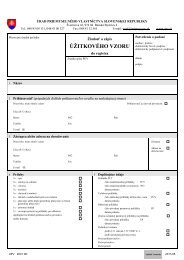 PDF (1,5 MB) - Ãšrad priemyselnÃ©ho vlastnÃctva SR