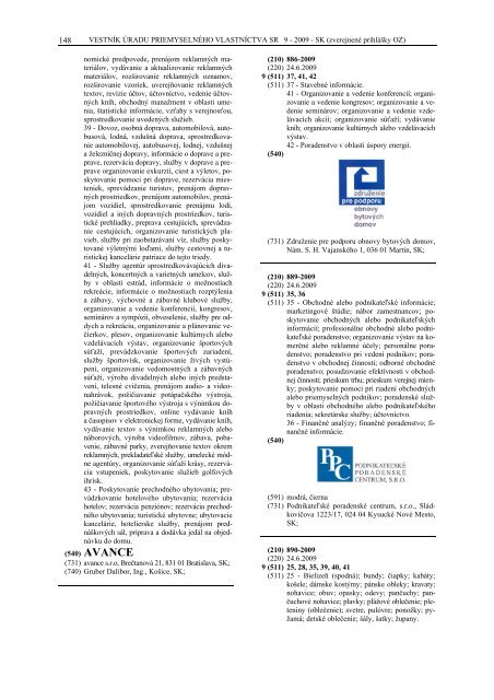PDF (3,5 MB) - Ãrad priemyselnÃ©ho vlastnÃ­ctva SR