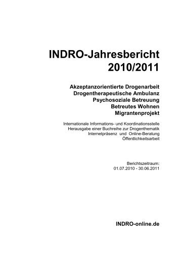 INDRO-Jahresbericht 2010/2011 - INDRO e.V.