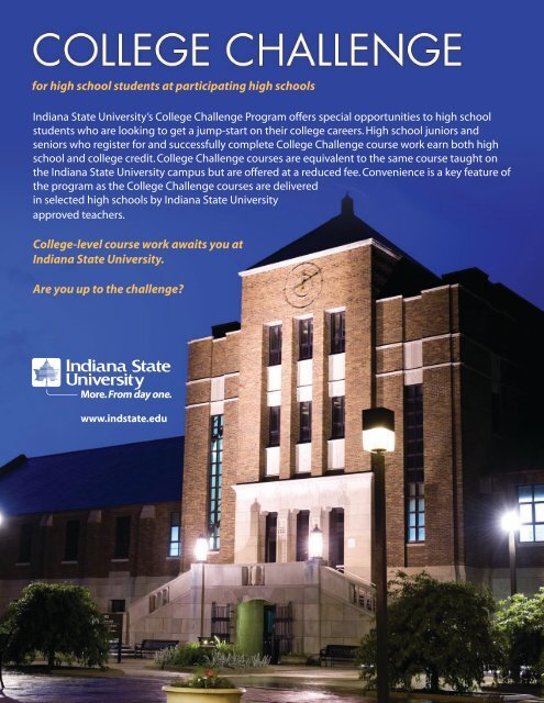 Brochure (PDF) - Indiana State University