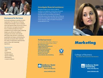 Brochure (PDF) - Indiana State University